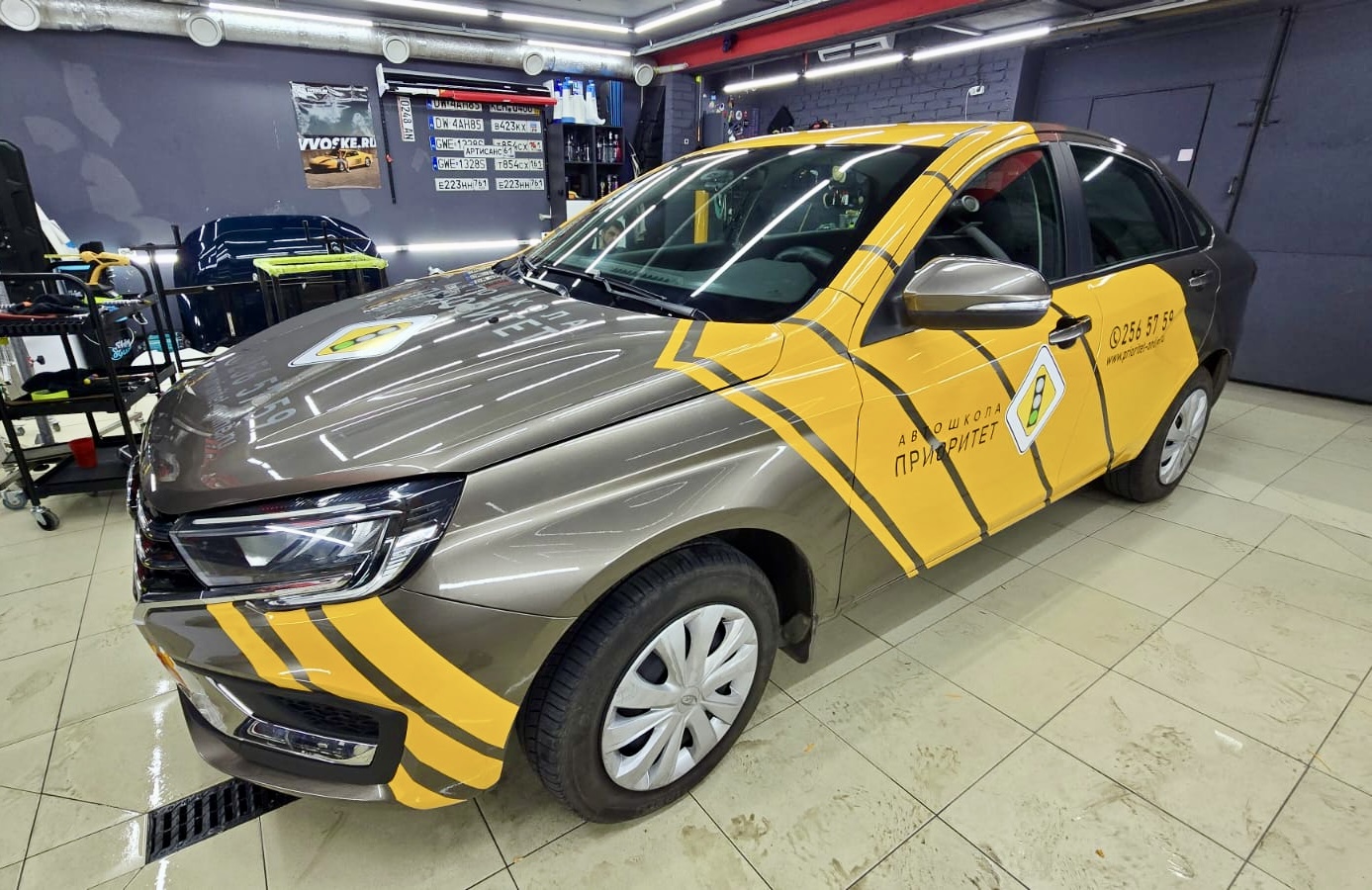 Комплексная оклейка автомобиля